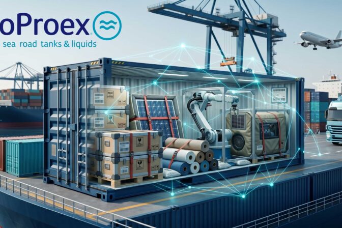 📦 De una caja de repuestos a maquinaria pesada: El arte de la consolidación de carga comercial 🏗️