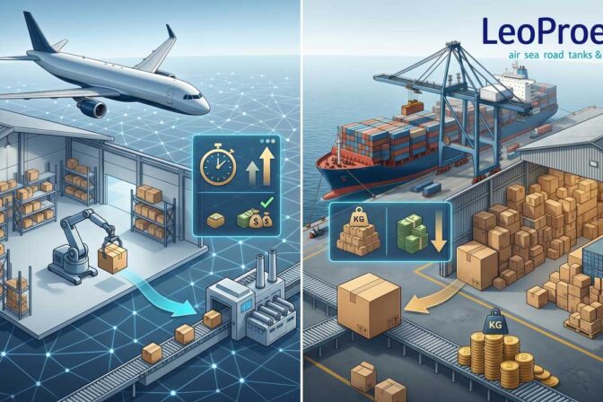 ¿Avión o barco? El falso mito de que volar tu mercancía siempre es más caro ✈️⛴️